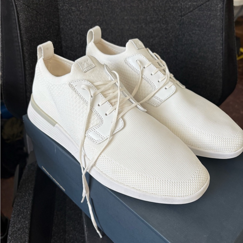 Wolf and Sheppard Swiftknit Derby All White mens 10